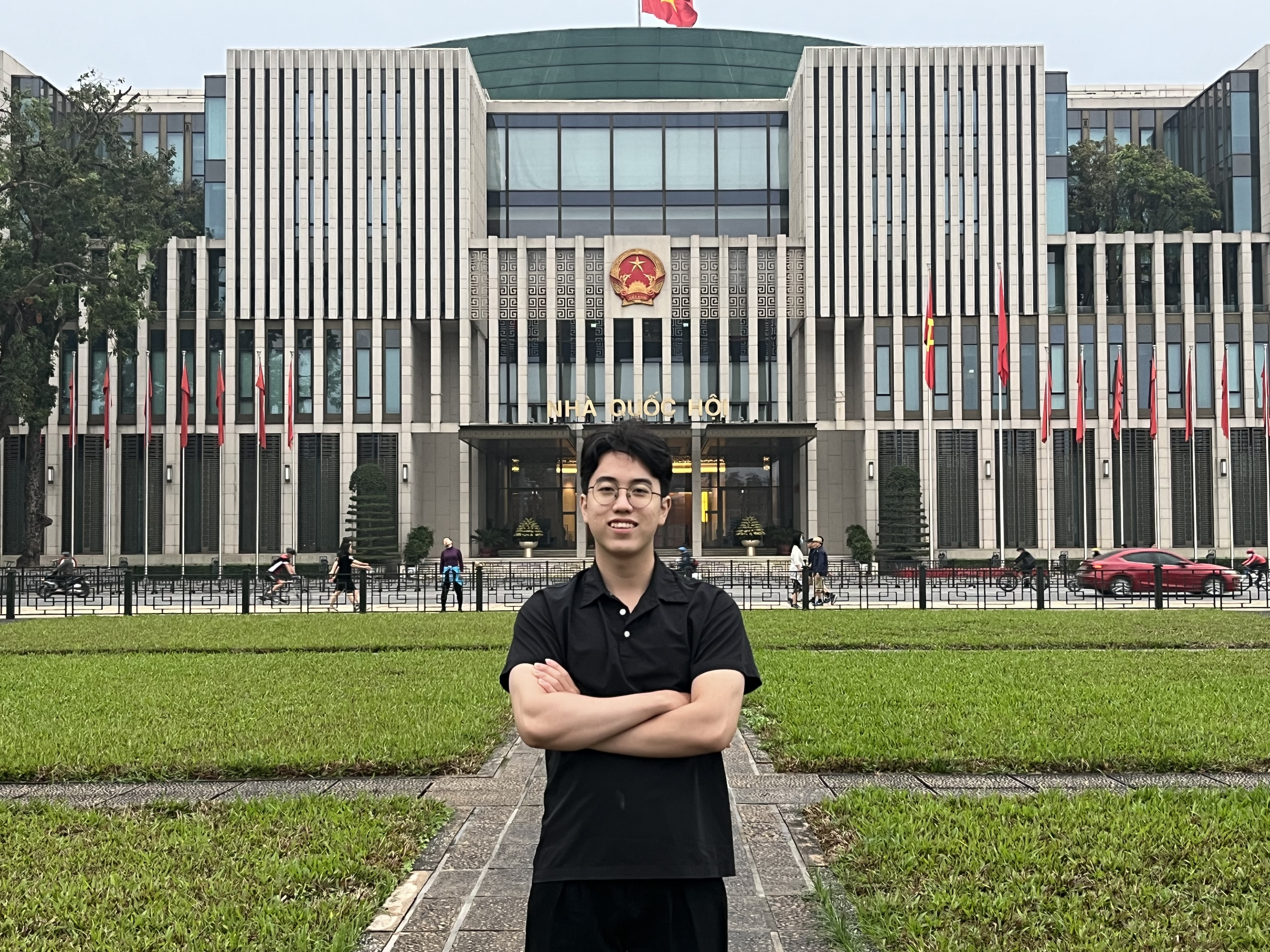 Taken at Ba Đình Square, Hanoi, in 2024.