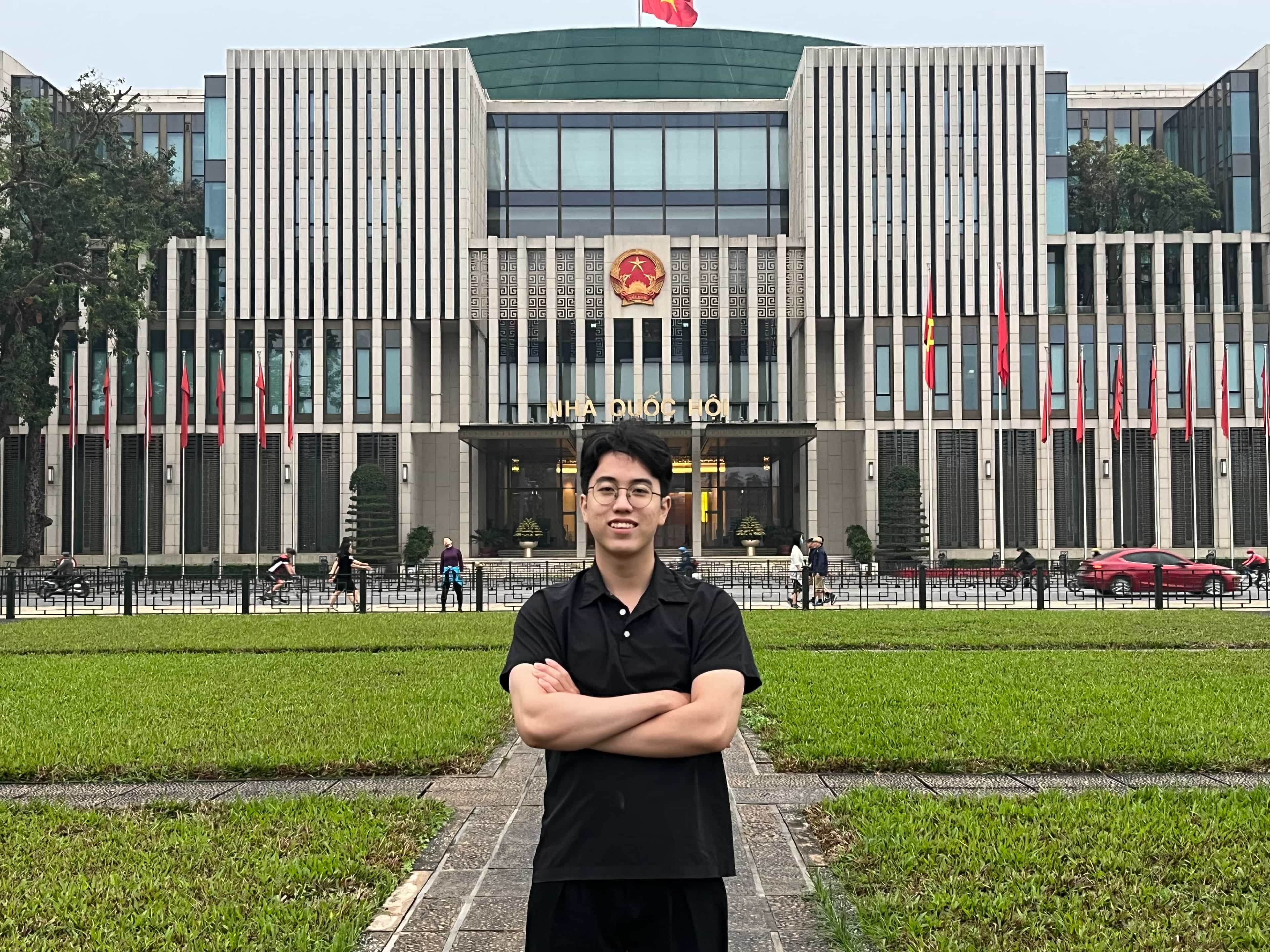 Taken at Ba Đình Square, Hanoi, in 2024.
